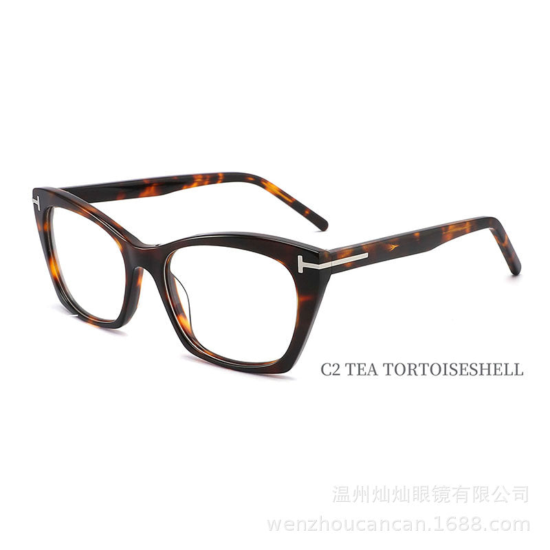 Designer Square-Frame Optical Eyewear