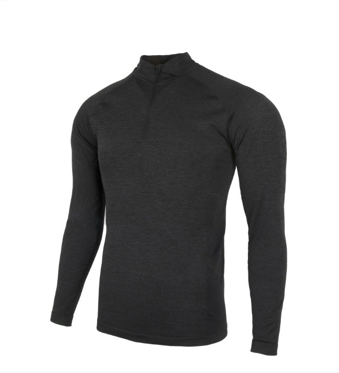 Seamless Zip-Up Training Top