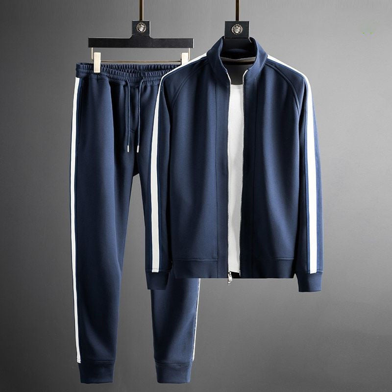 Sport-Stripe Stand Collar Track Suit