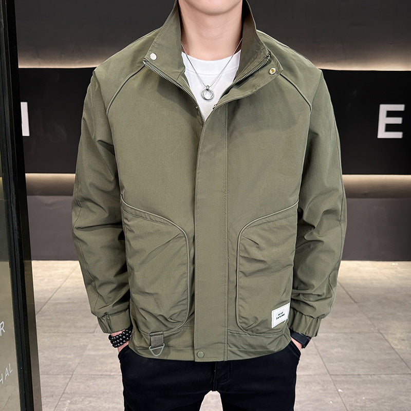 Zip-Up Bomber Jacket