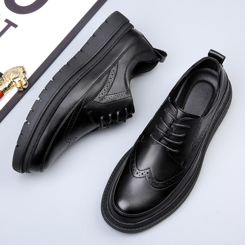 Men's Brogue Wingtip Derby