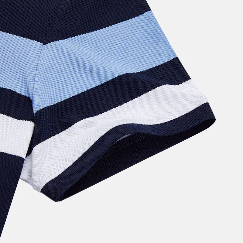 Men's Striped Polo Shirt