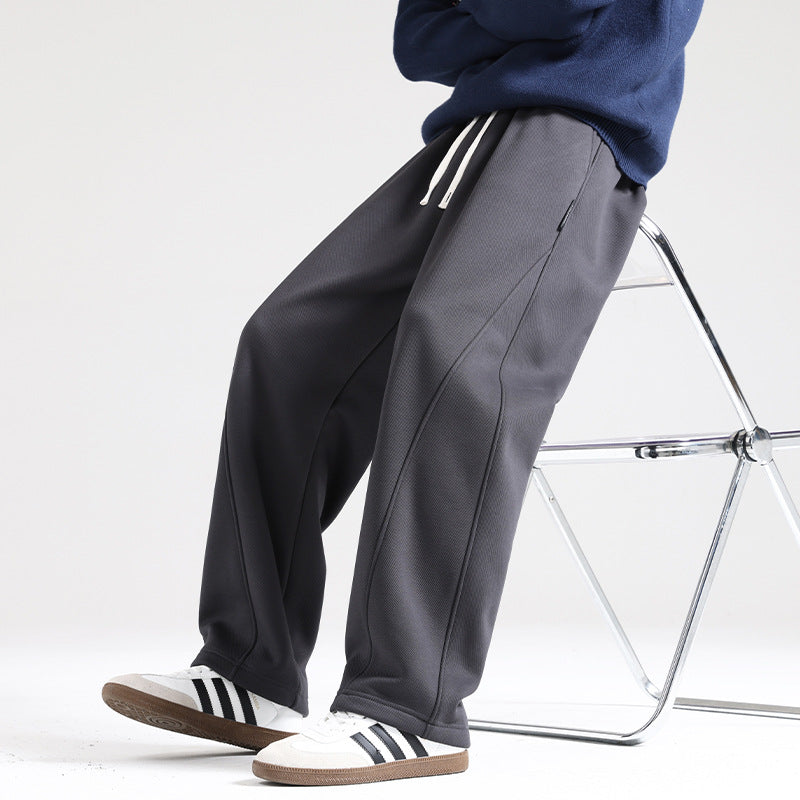 Relaxed Fit Straight-Leg Joggers