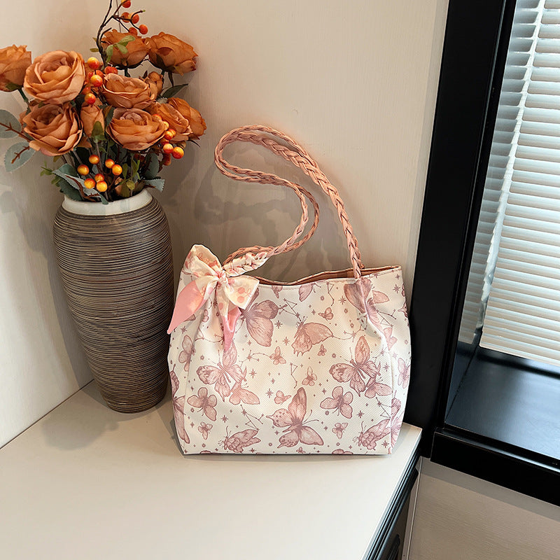 Butterfly Accent Everyday Tote Bag