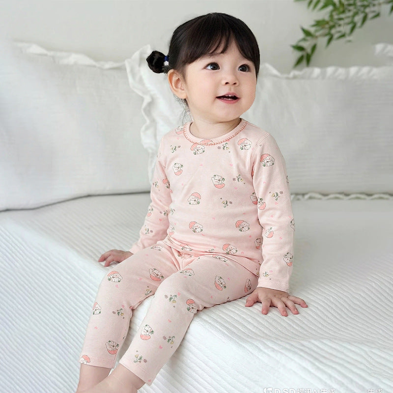 Lycra Cotton Kids' Lounge Set
