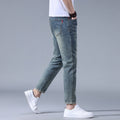 Stretch Straight-Leg Jeans