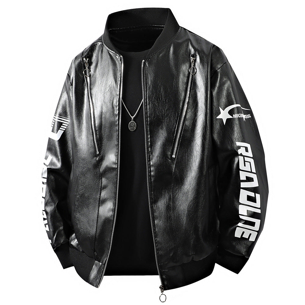 Zip-Accent Streetwear Jacket