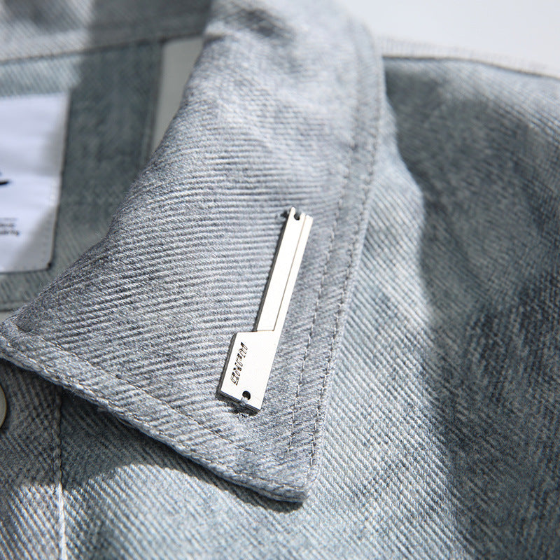 Faded Edge Denim Jacket