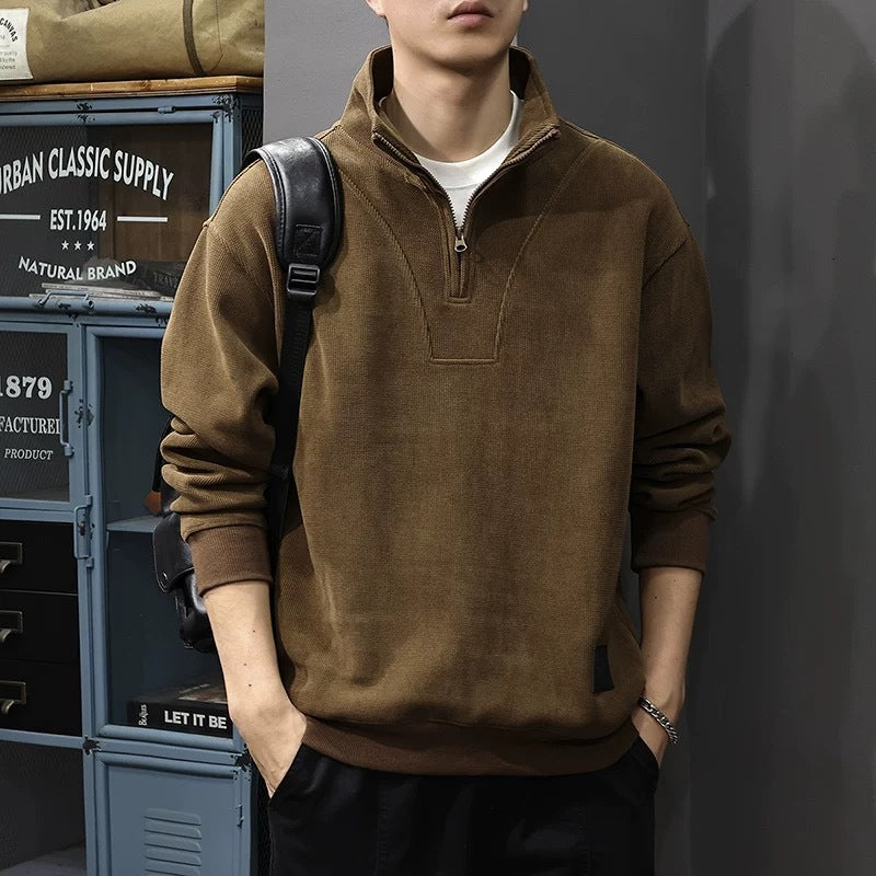 Quarter-Zip Fleece Pullover