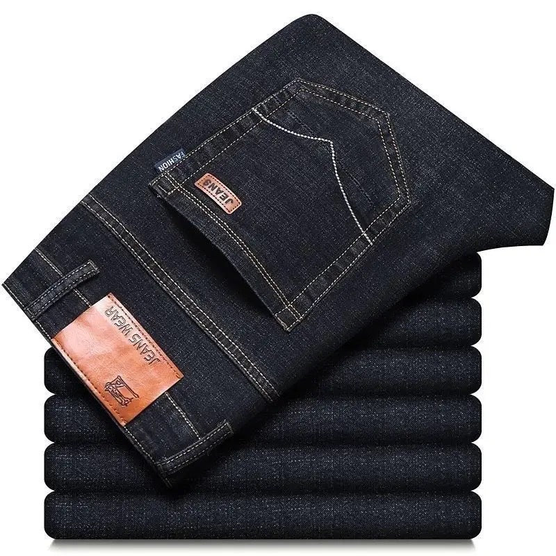 Essential Straight Fit Stretch Denim