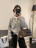 Knitted Cardigan Sweater
