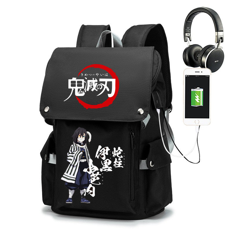 Anime-Themed School Backpack