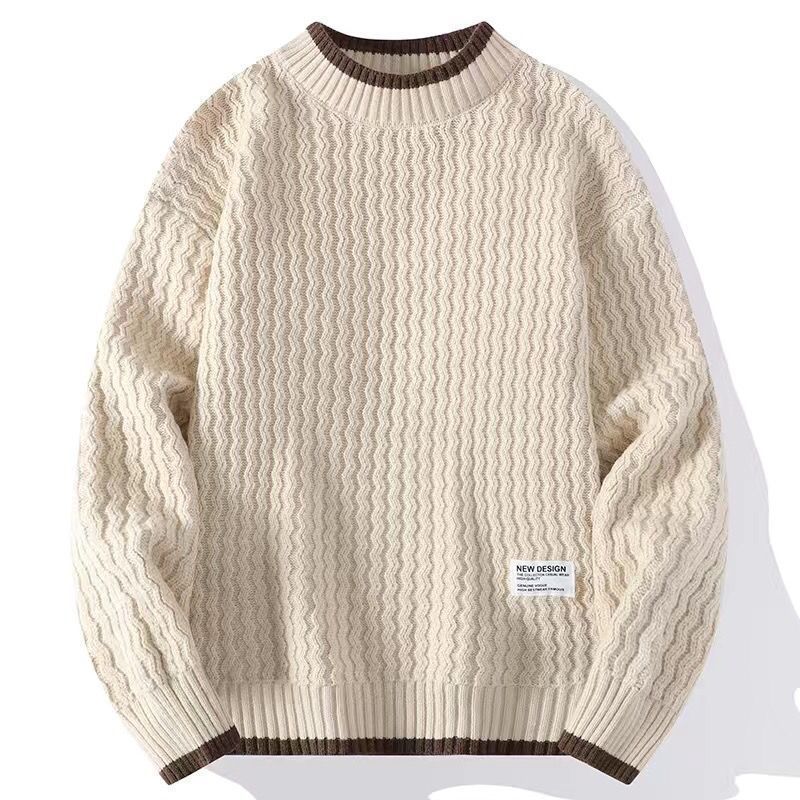 Men's Textured Knit Sweater