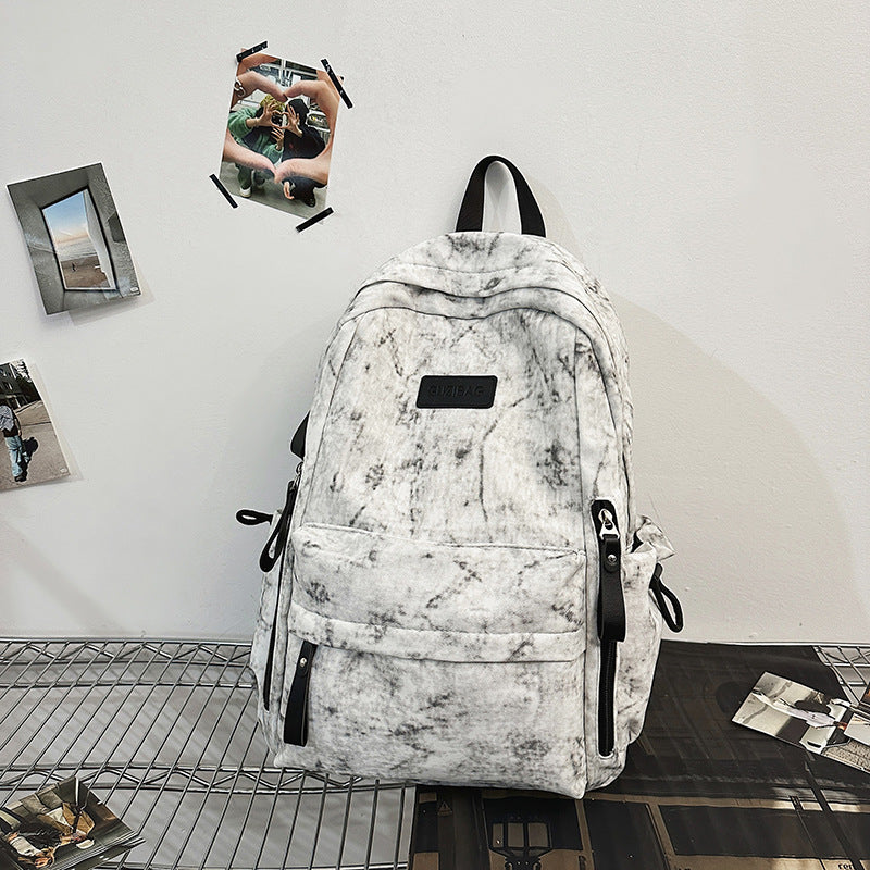 Urban Tie-Dye Canvas Backpack