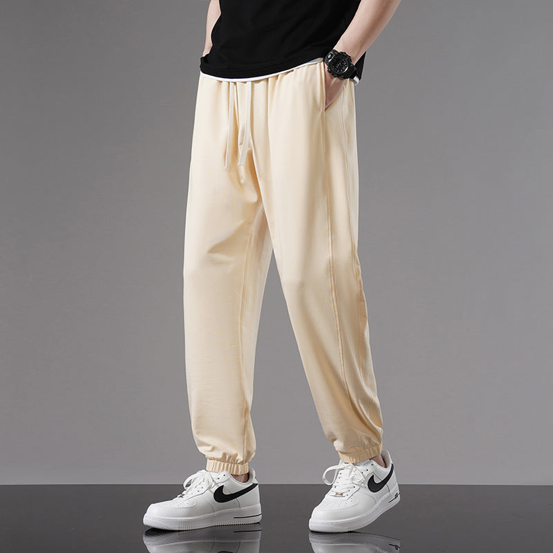 Casual Ankle-Cuffed Joggers