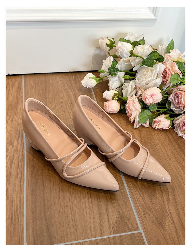Pointed-Toe Mary Janes