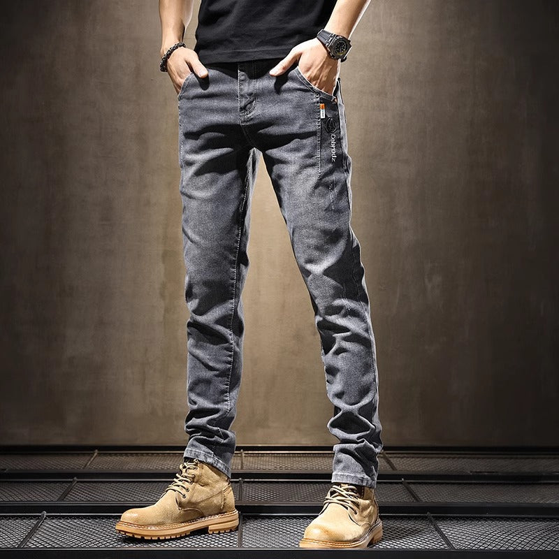 Tapered Slim-Fit Jeans