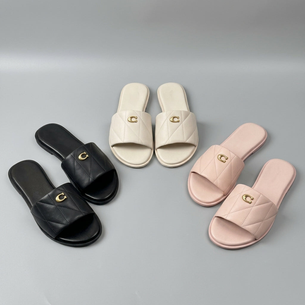 Diamond-Pattern Flat Slides