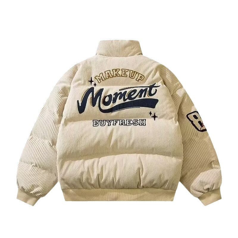 Ribbed Puffer Jacket