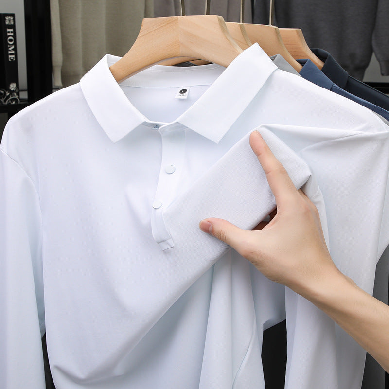 Business Casual Long-Sleeve Polo