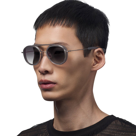 Retro Steampunk Aviator Sunglasses