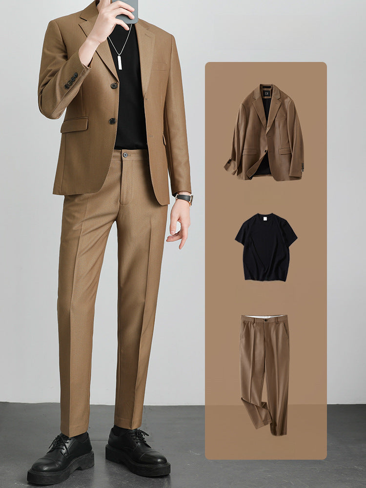 Korean Style Slim Suit