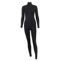Zippered Jumpsuit Activewear