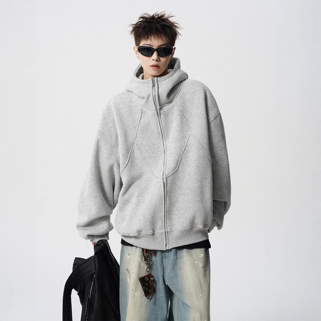 Oversized Zip-Up Hoodie