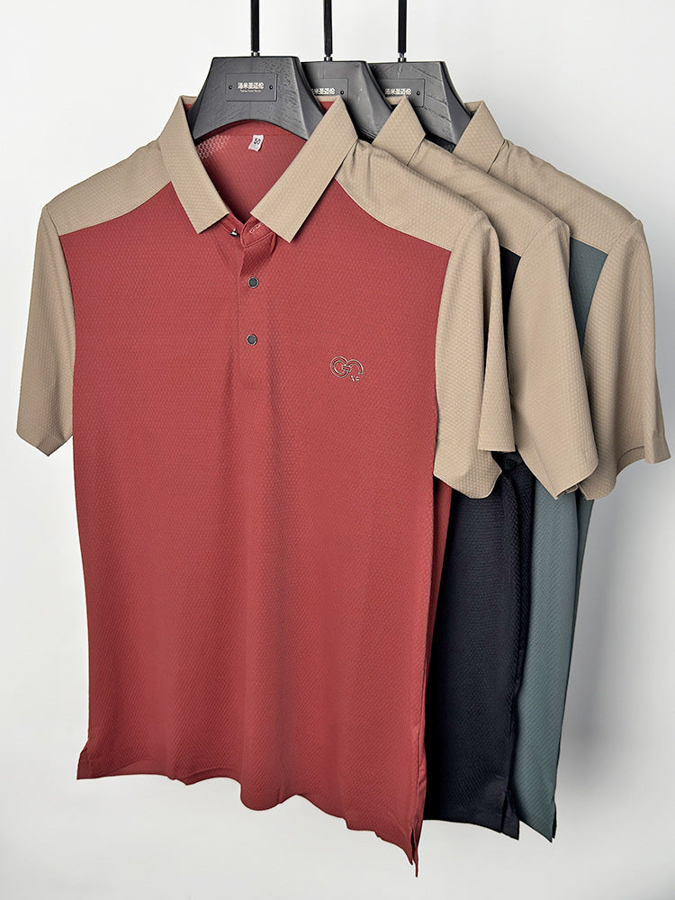 Premium Ice Silk Mesh Polo