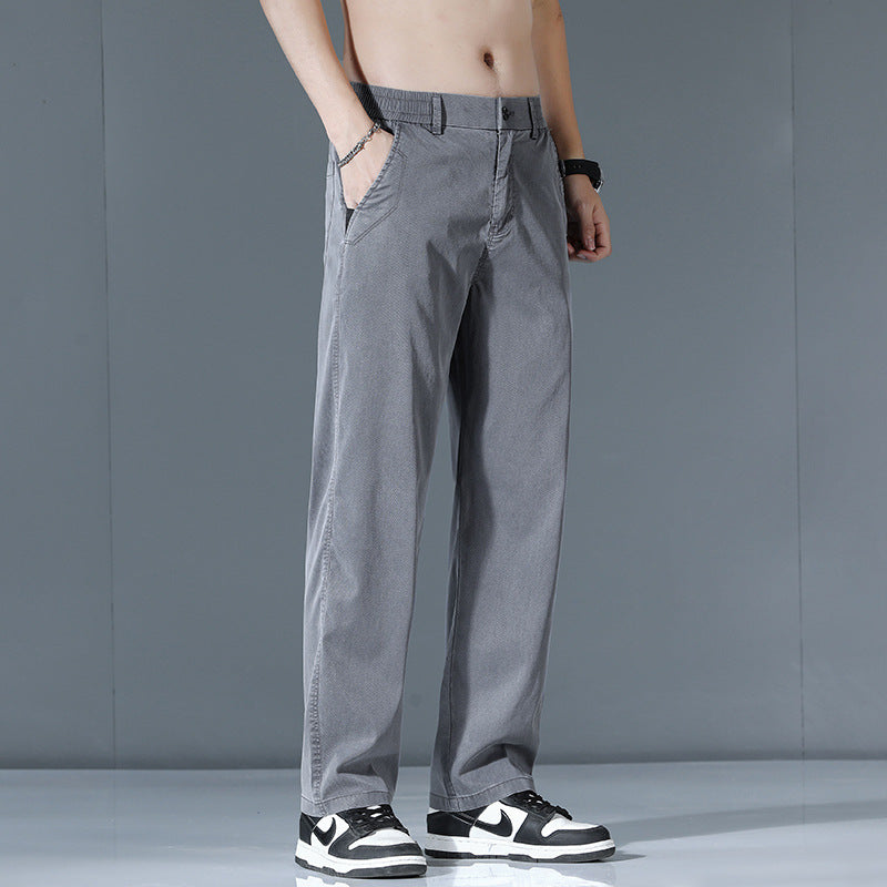 Men's Lightweight Relaxed-Fit Trousers