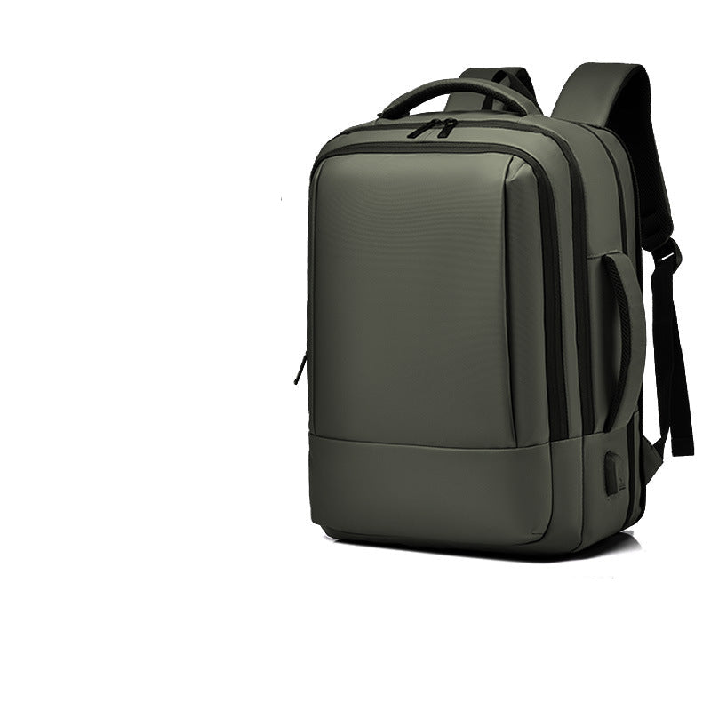 Expandable High-Capacity Laptop Backpack
