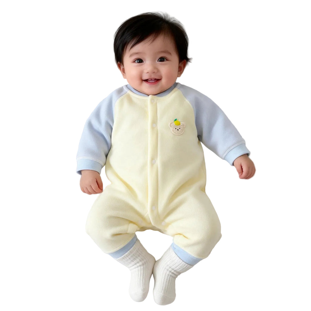 Velvet Baby Winter Onesie