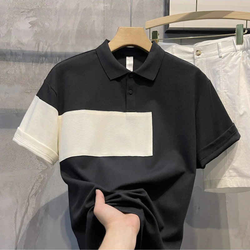 Contrast Stitch Polo Shirt