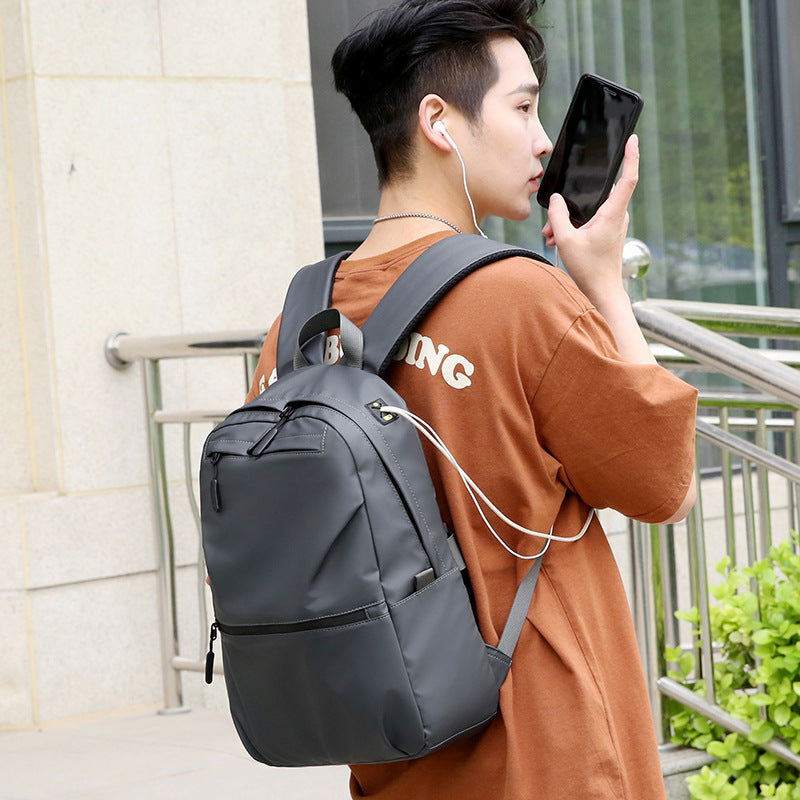 Travel-Ready Oxford Backpack