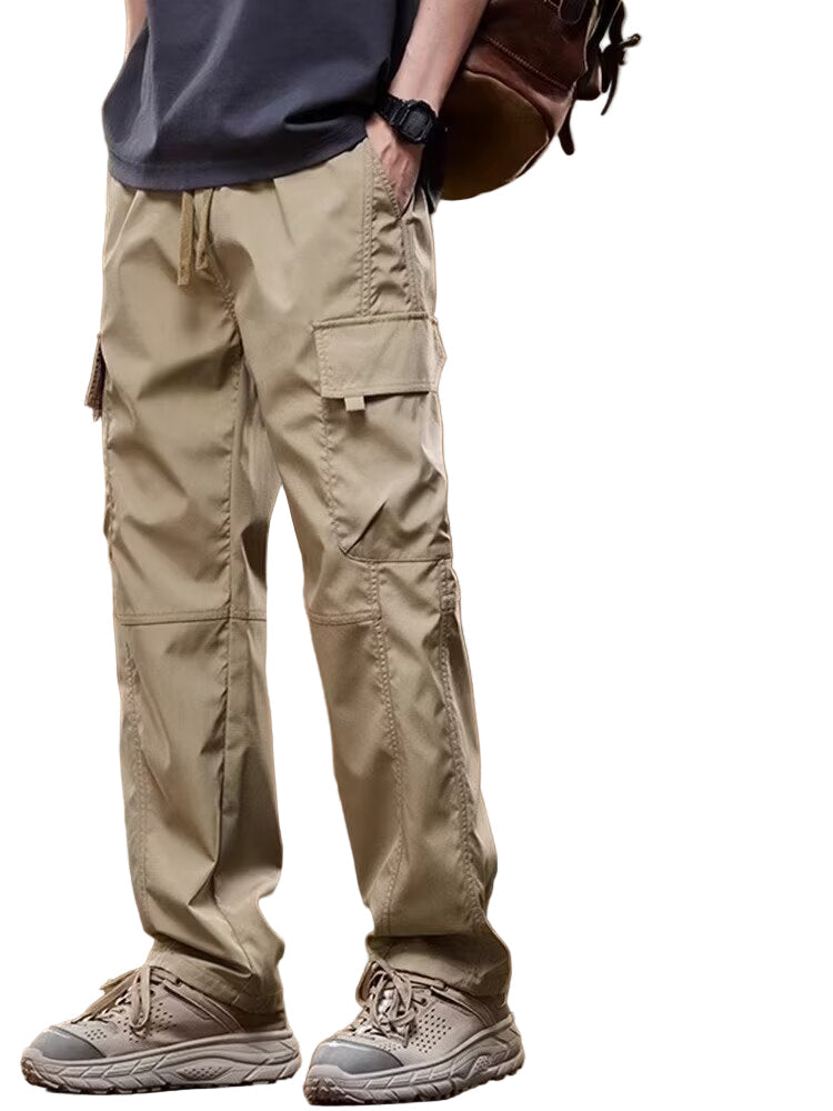 Versatile Multi-Pocket Cargo Trousers