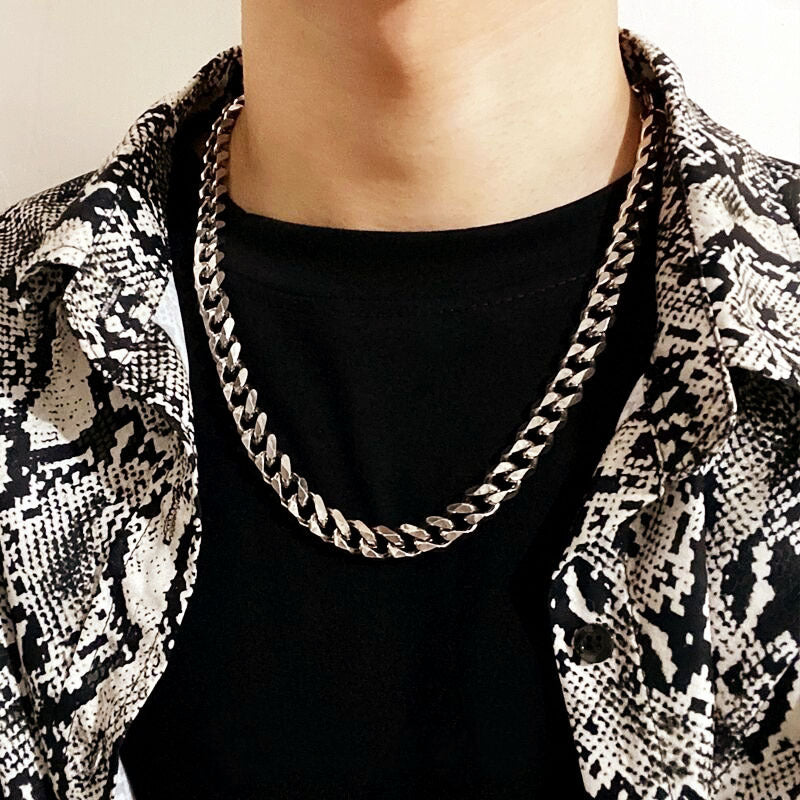 Titanium Steel Cuban Link Chain
