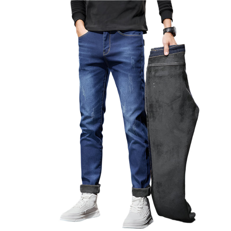 Casual Slim-Fit Denim Jeans
