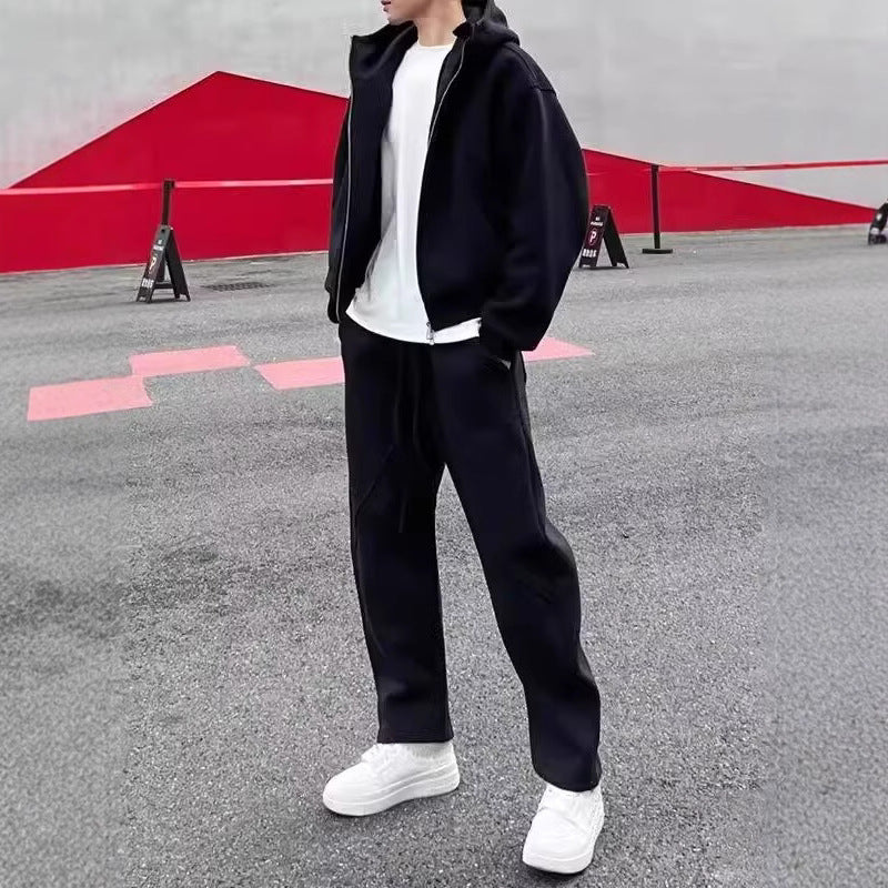 Premium Cotton Thickened Sweat Suit