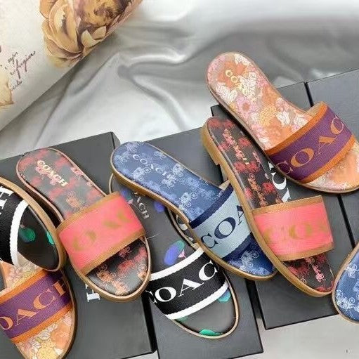Embroidered Letter Slides