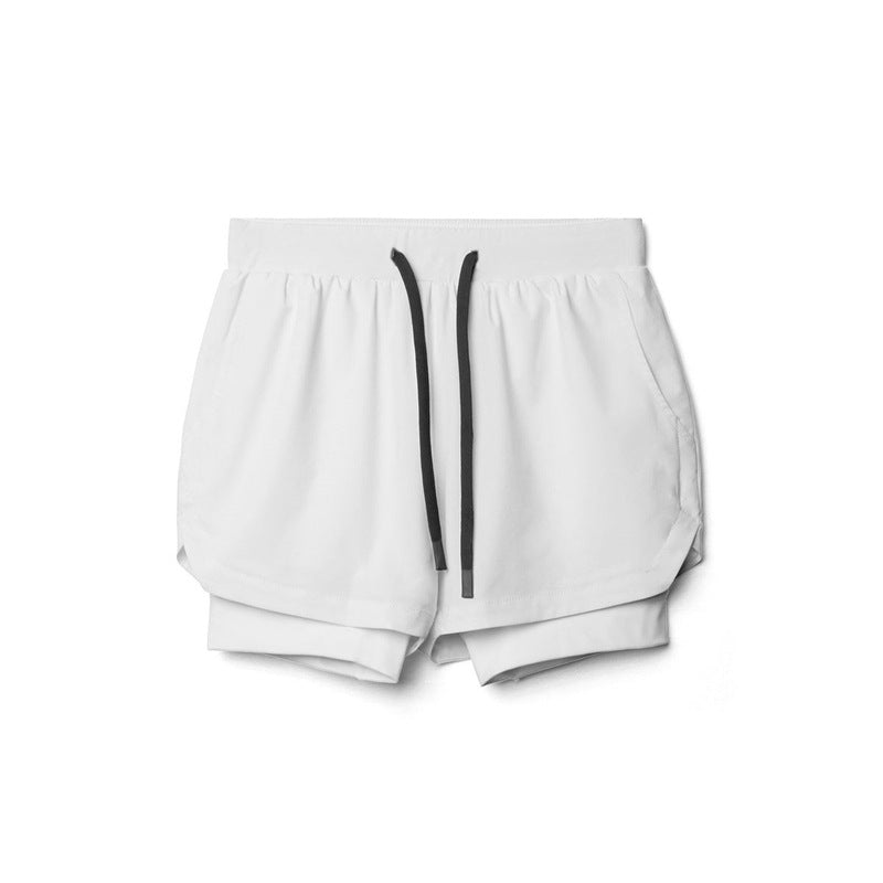 Men's Double-Layer Running Shorts