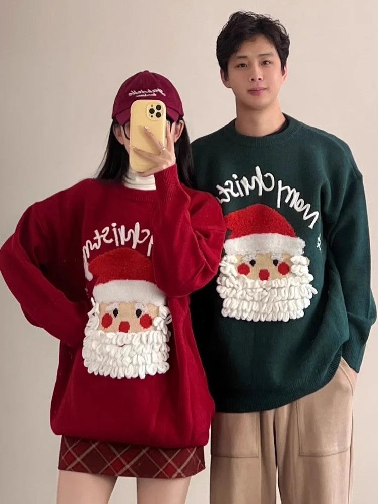 Christmas Couple Knit Sweater