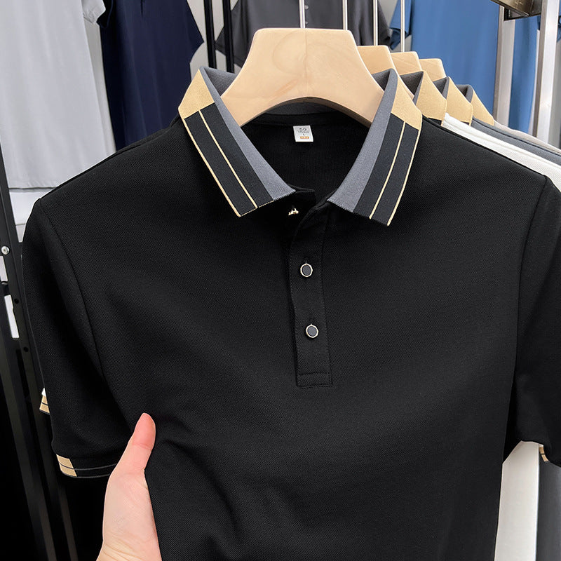 Luxury Ice Silk Polo