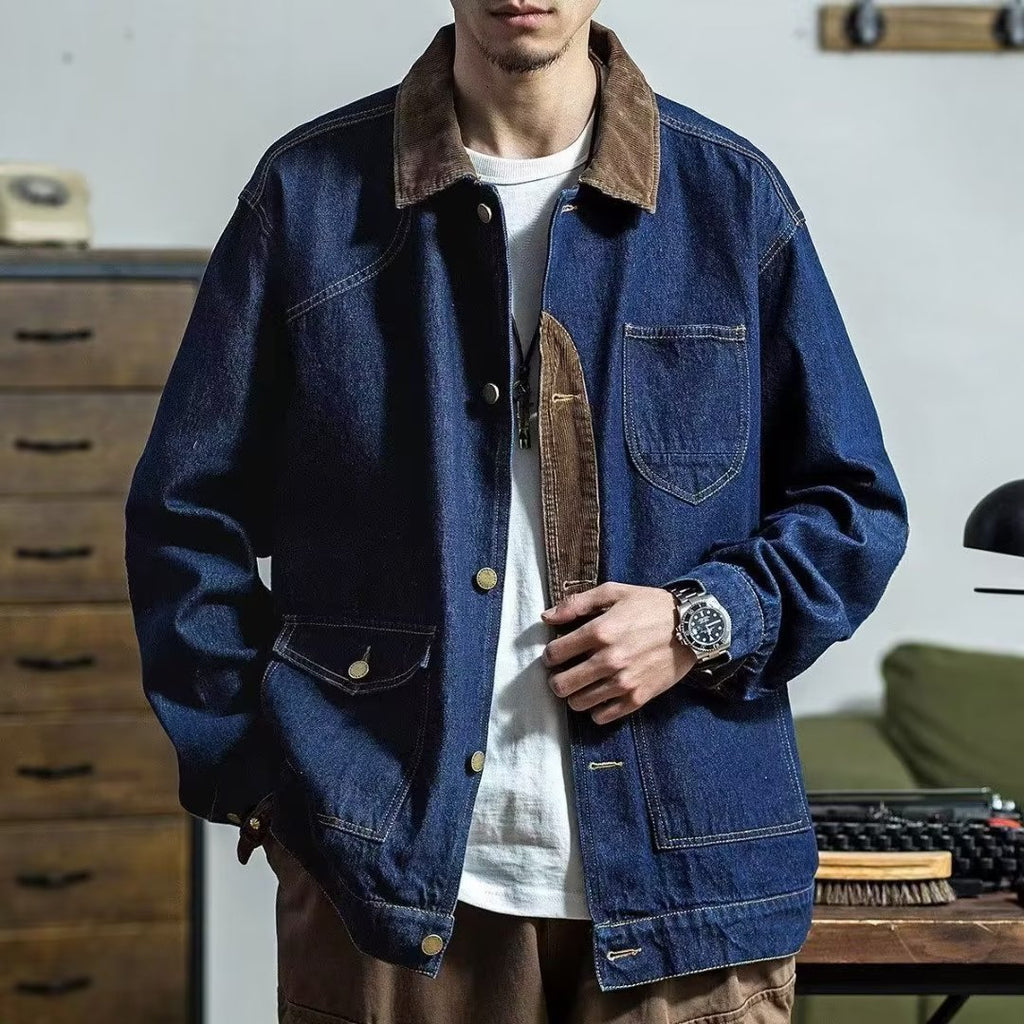 Men's Denim Chore Coat
