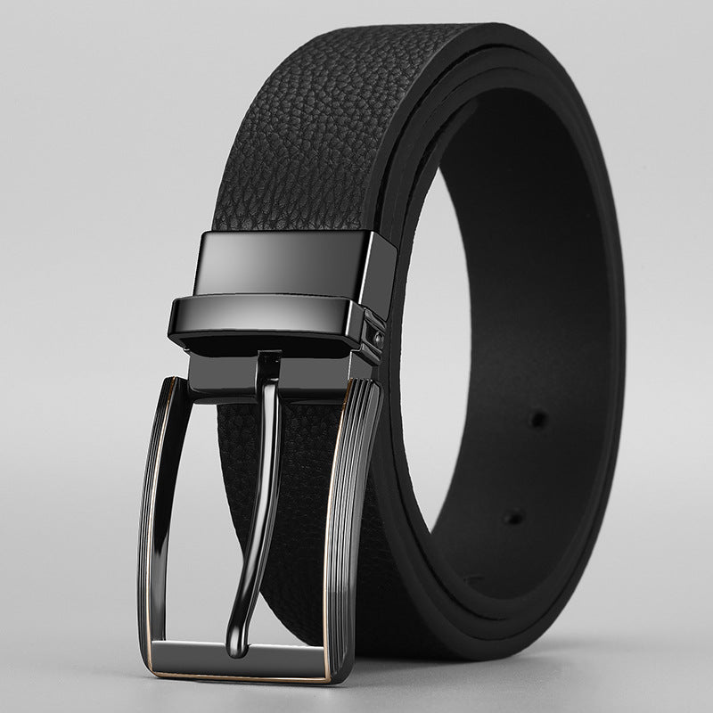 DualEdge Classic PU Leather Belt