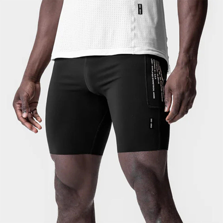 Men's High-Elastic Compression Shorts