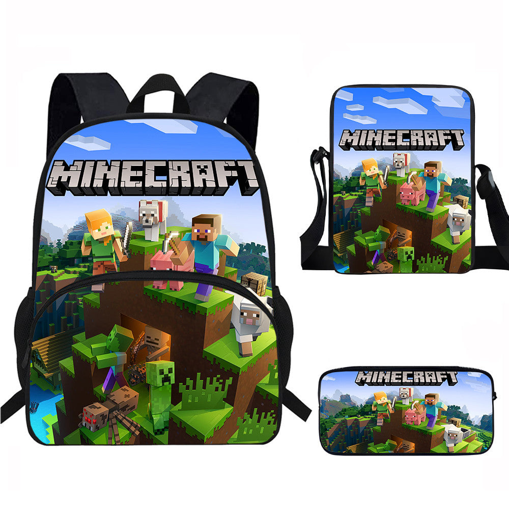 Minecraft Backpack Set