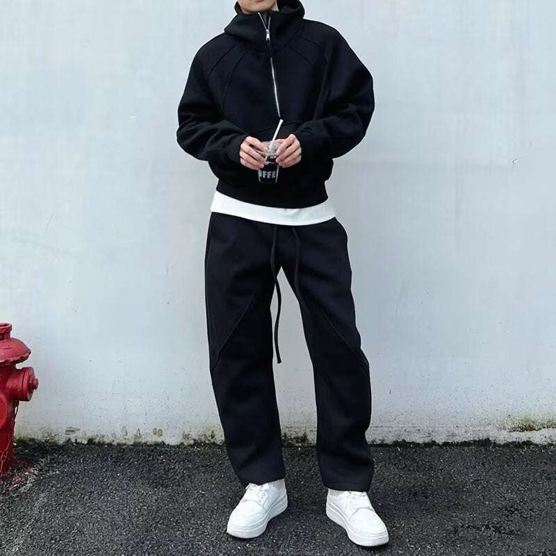Premium Cotton Thickened Sweat Suit