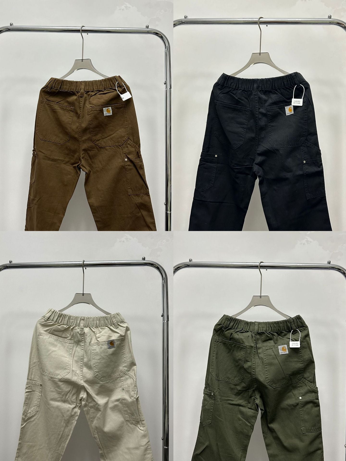 Heavyweight Washed Utility Carpenter Pants