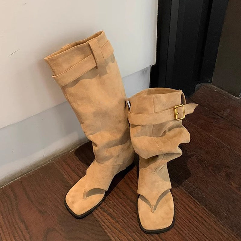 Slouch High-Top Sandals
