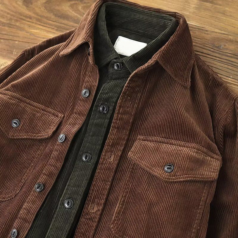 Retro Corduroy Overshirt